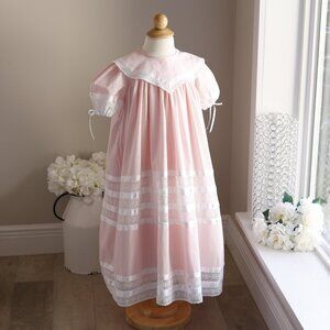 Strasburg Savannah Lace Dress Pink Portrait Special Occasion Flower Girl PERFECT